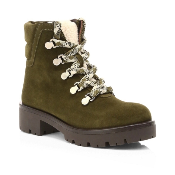 Aquatalia Shoes - Aquatalia juliet suede lined hiking boots